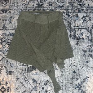 Free People High Waisted Knit Shorts